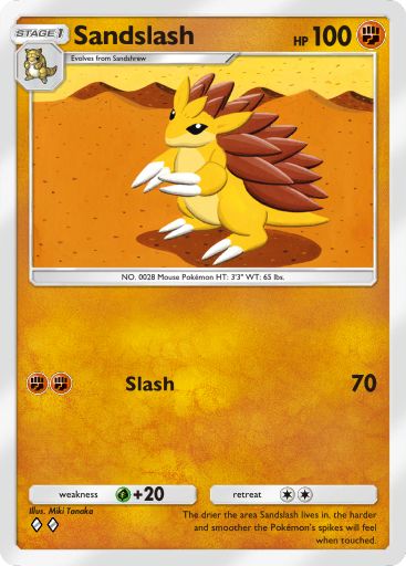 Artwork for Sandslash in Genetic Apex