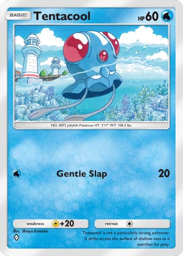 Artwork for Tentacool in Genetic Apex