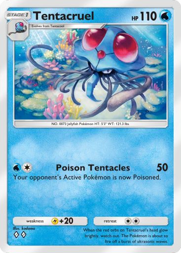 Artwork for Tentacruel in Genetic Apex