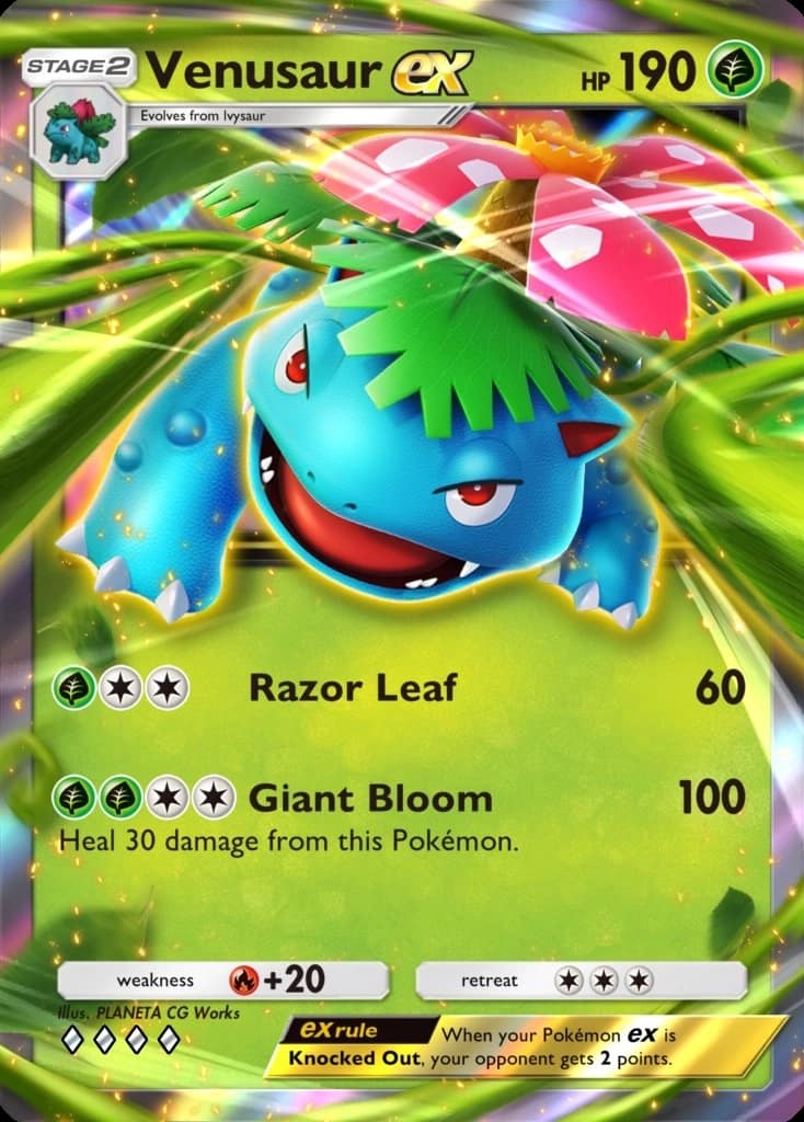 Artwork for Venusaur ex in Genetic Apex