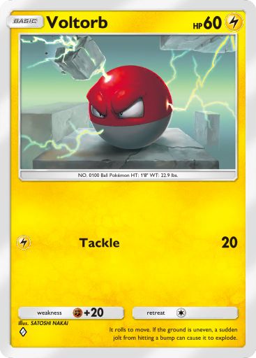 Artwork for Voltorb in Genetic Apex