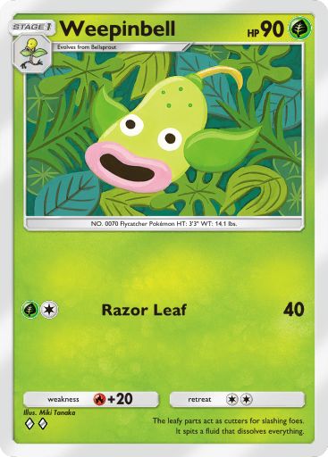 Artwork for Weepinbell in Genetic Apex