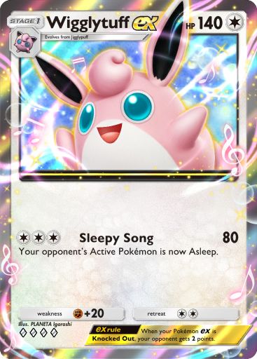 Artwork for Wigglytuff ex in Genetic Apex