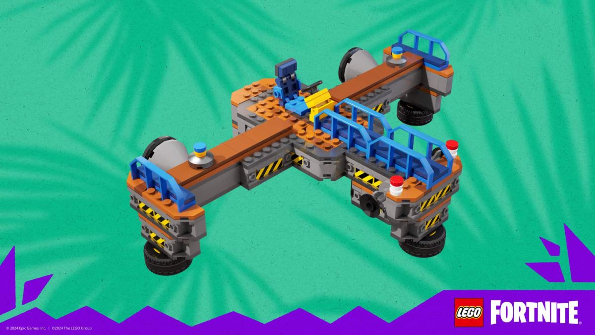 the airship blueprint in lego fortnite