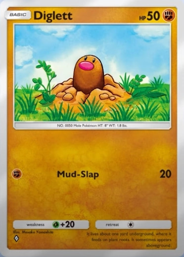 Artwork for Diglett in Genetic Apex