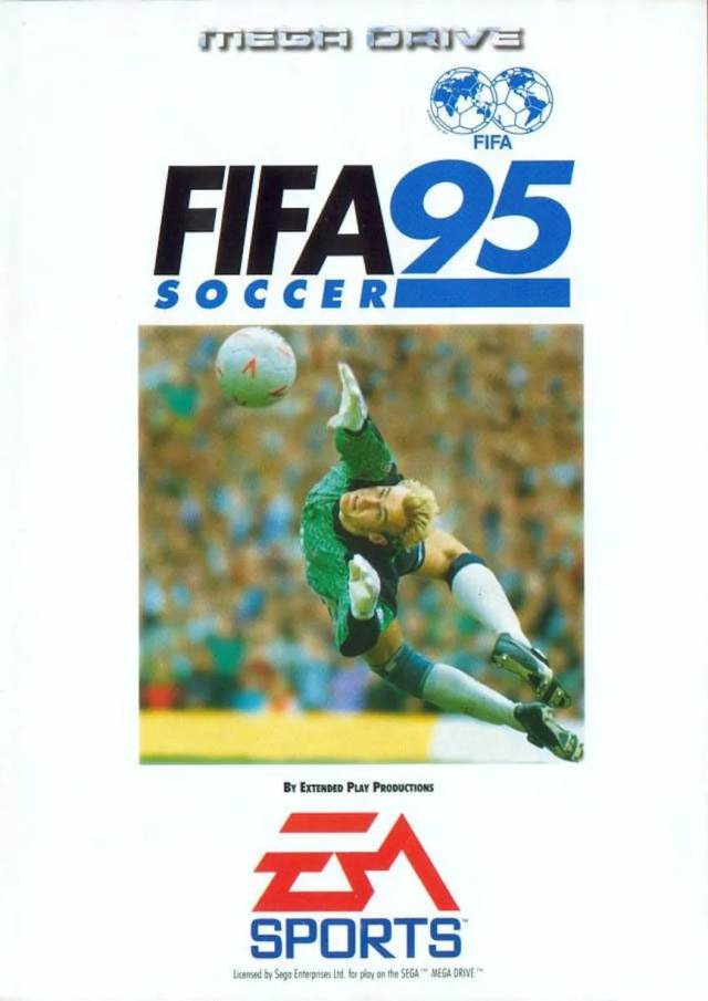 Erik Thorstvedt on the cover of FIFA 95.