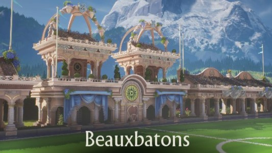 The Beauxbatons map in Harry Potter Quidditch Champions.