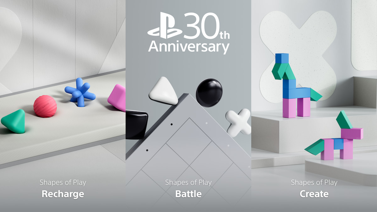 PlayStation 30th anniversary merch