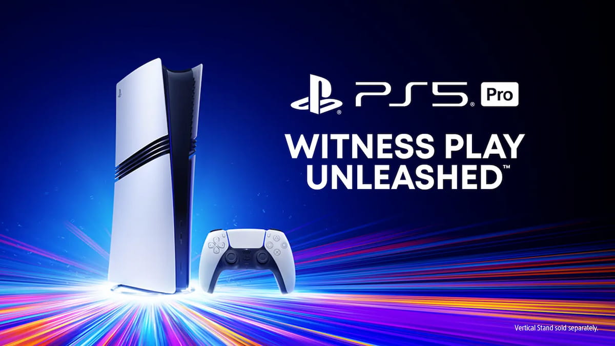 PS5 Pro "Witness Play Unleashed" ad art