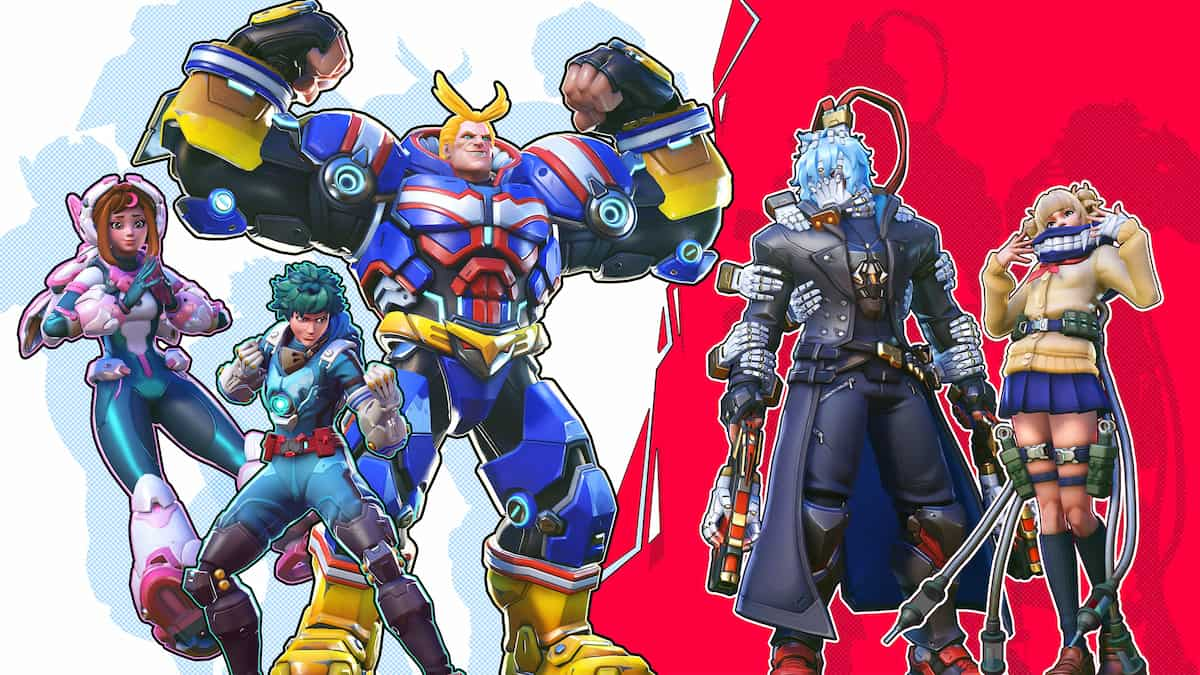 Overwatch 2 My Hero Academia collaboration skins