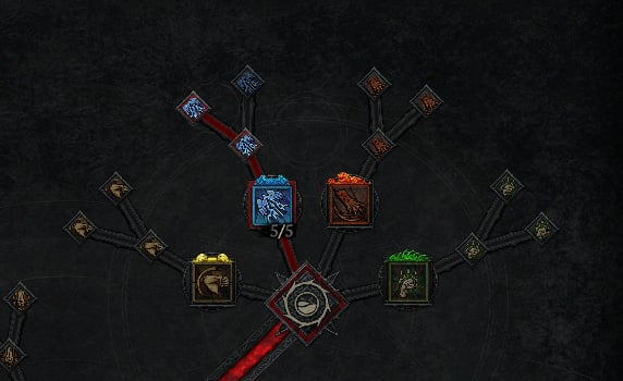 Thunderspike skill tree for Diablo 4 Spiritborn