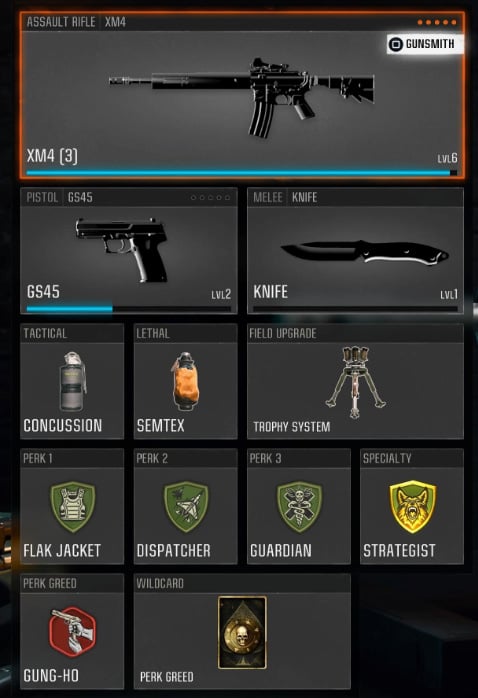 Best XM4 class in Black Ops 6