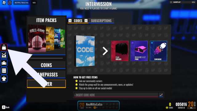 How to redeem codes in NFL Universe Football