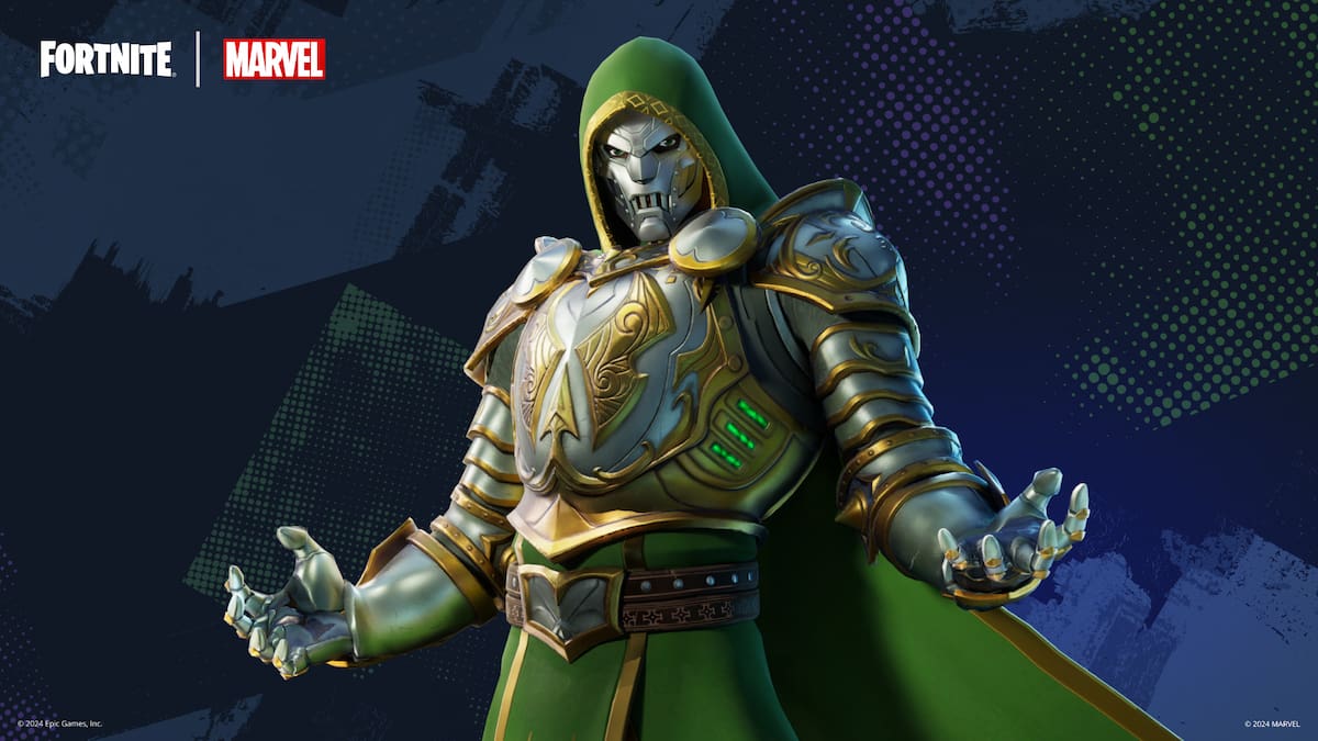 Pandora Armor Doom skin in Fortnite