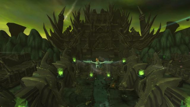 The Black Temple in World of Warcraft.