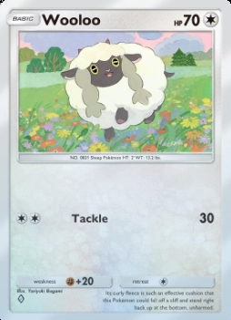 Artwork for Wooloo in Genetic Apex