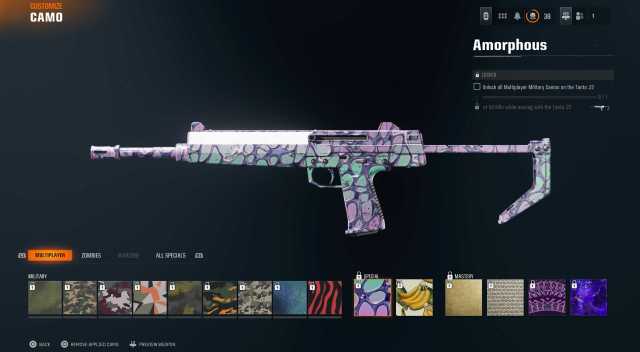 Tanto .22 Special camo in Black Ops 6.