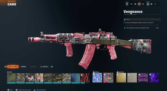 AK-74 Special camo in Black Ops 6.