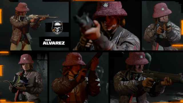 Alvarez presentation with her guns in Black Ops 6.