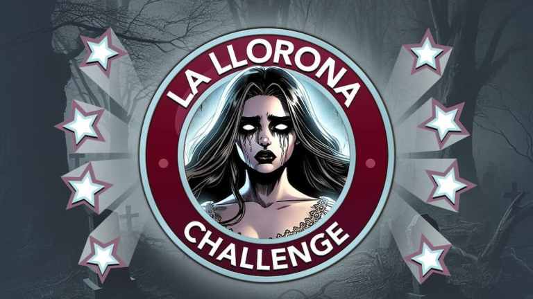 Picture showing the cover for the La Llorona Challenge in Bitlife.