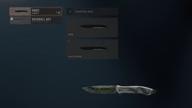 An overview of the Knife in the loadout screen in Black Ops 6.