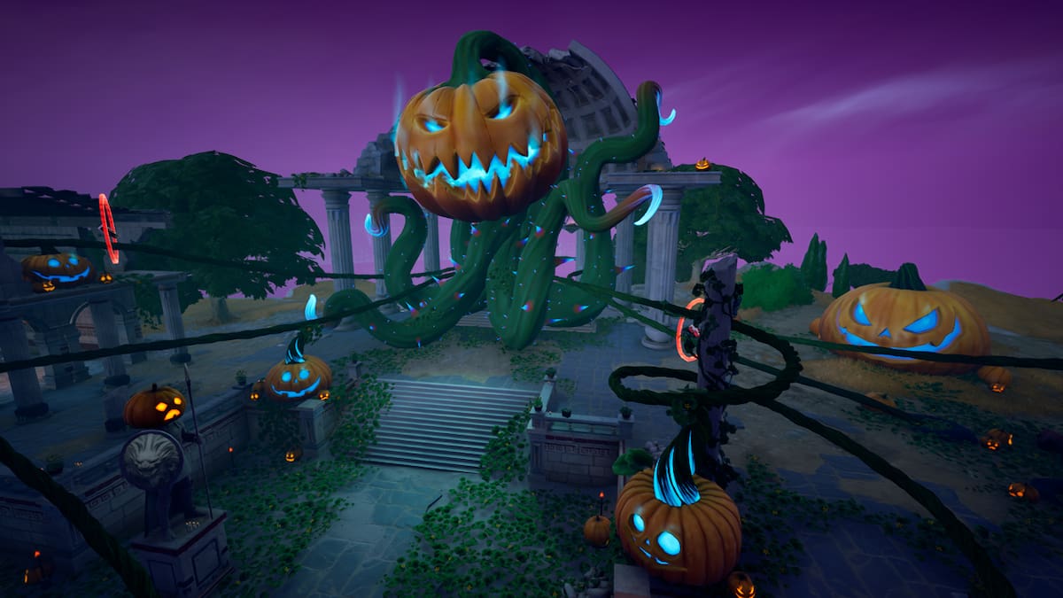 Picture showing the Ultima Carver overgrowth at Brawler’s Battlegrounds in Fortnite.