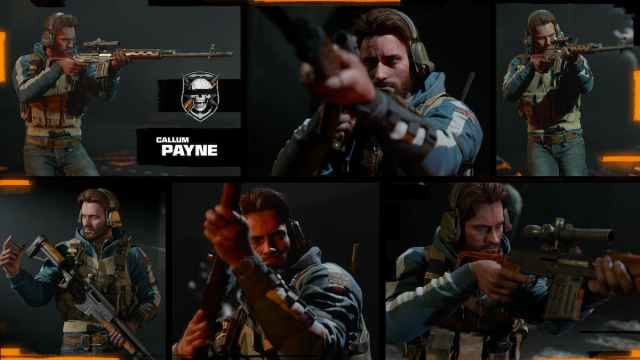 Payne presentation with his guns in Black Ops 6.