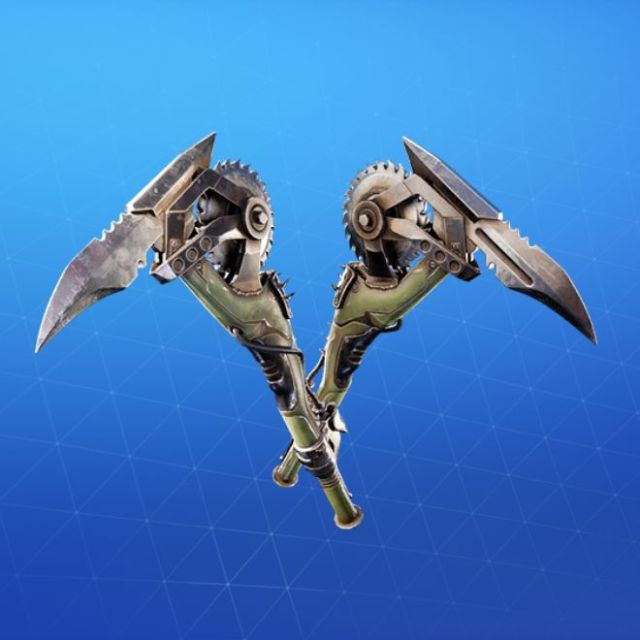 Psycho Buzz Axes in Fortnite.