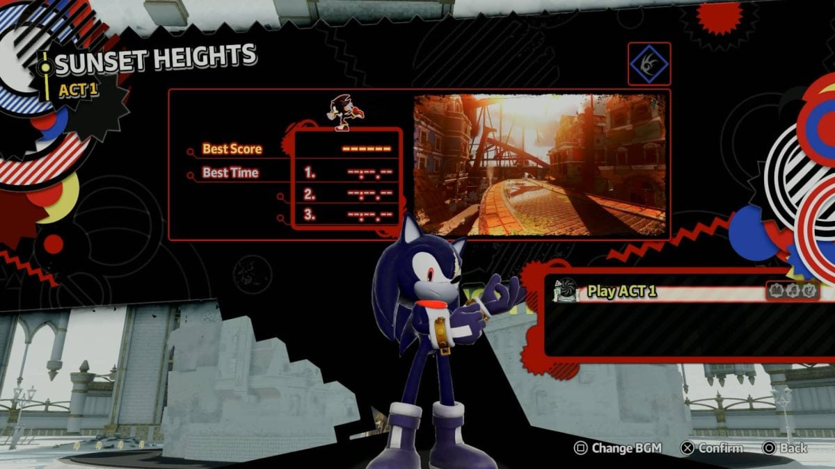 shadow in his alternative costume in sonic x shadow generations