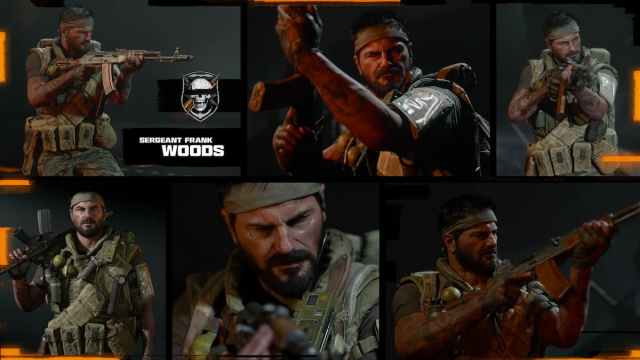 Woods presentation with his guns in Black Ops 6.