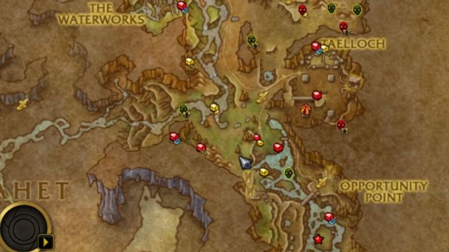 Brinthe's location in The Ringing Deeps World of Warcraft.