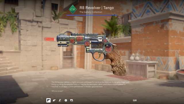 CS2 R8-Revolver Tango skin preview