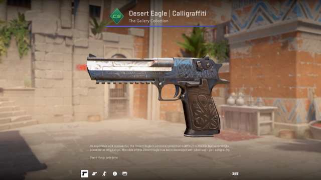 CS2 Desert Eagle Calligraffiti skin preview