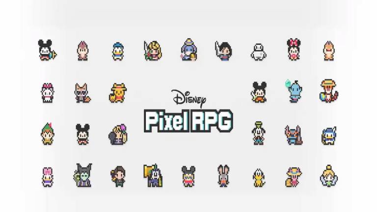 Disney Pixel RPG Logo and Artwork