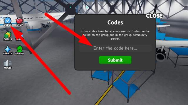 How to redeem Build a Plane Tycoon codes