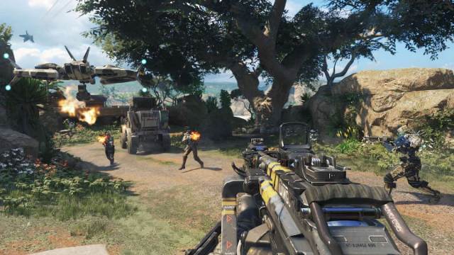 Black Ops 3 multiplayer gameplay screenshot