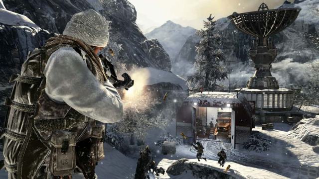 Black Ops 1 campaign mission on Summit multiplayer map