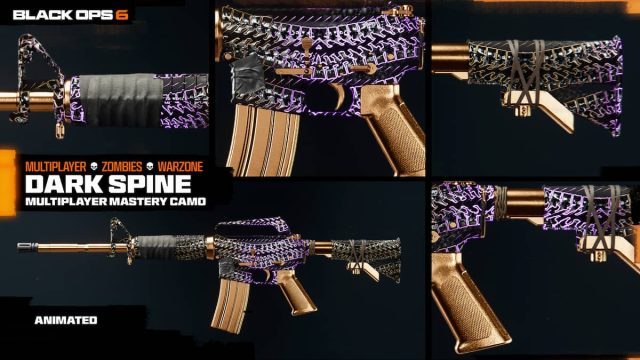 Dark Spine camo in Black Ops 6