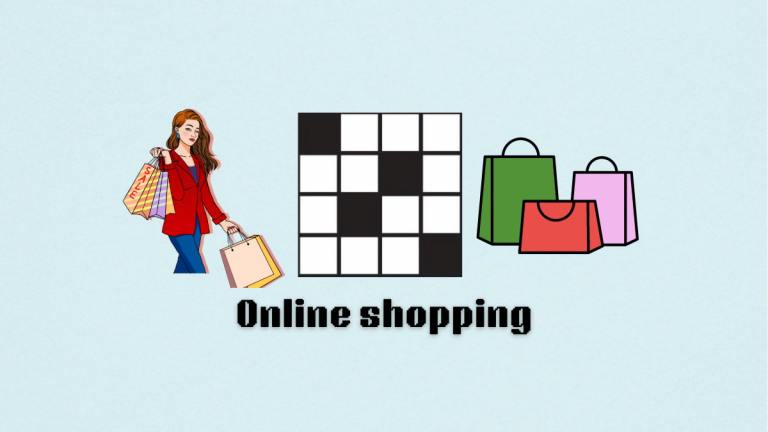 The Online Shopping clue on the NYT Mini Crossword.