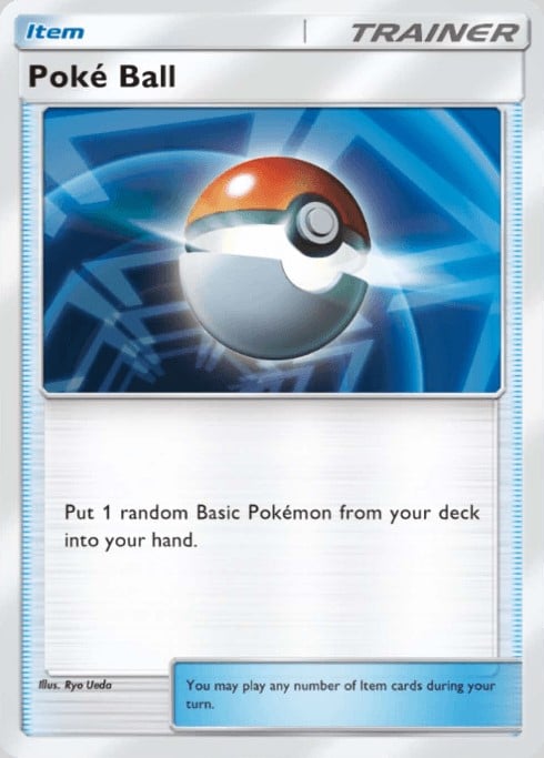 Pokémon TCG Pocket Poké Ball card.