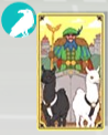 The Chariot Tarot Card in The Sims 4.