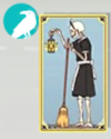 The Hermit Tarot Card in The Sims 4.