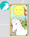 The Sun Tarot Card in The Sims 4.