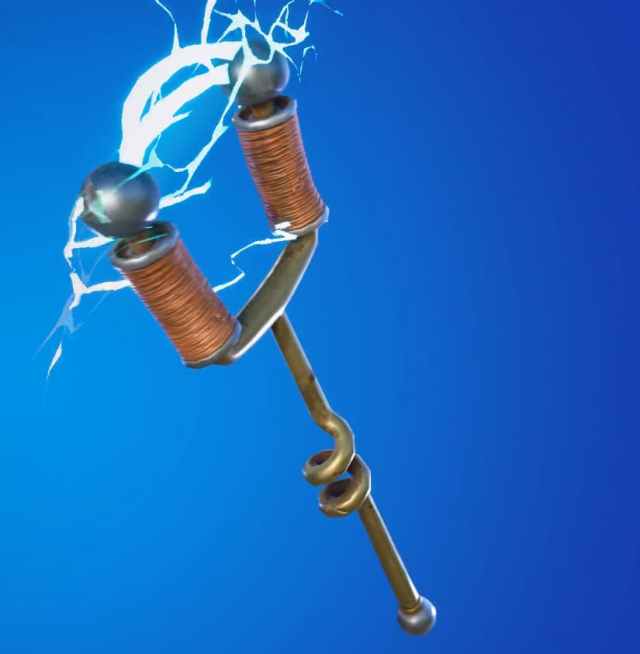 AC/DC Pickaxe in Fortnite.