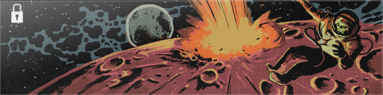 An asteroid striking a moon in a Black Ops 6 Calling Card