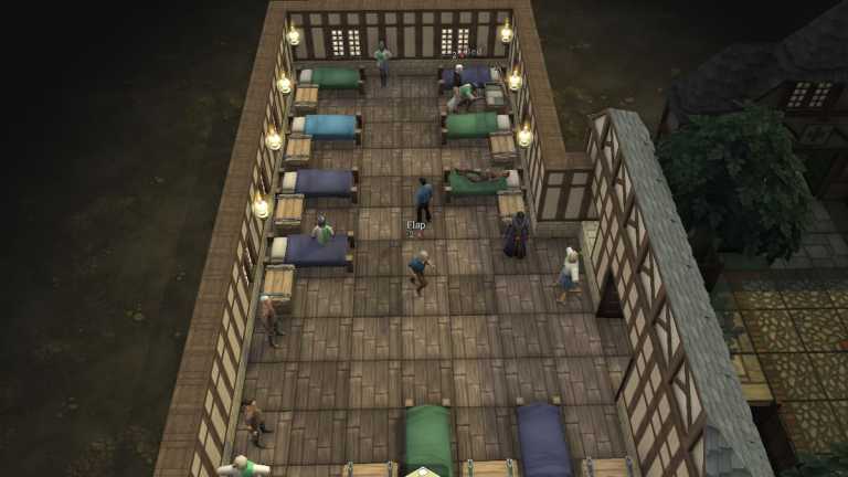 Picture showing the Barracks in Brighter Shores.