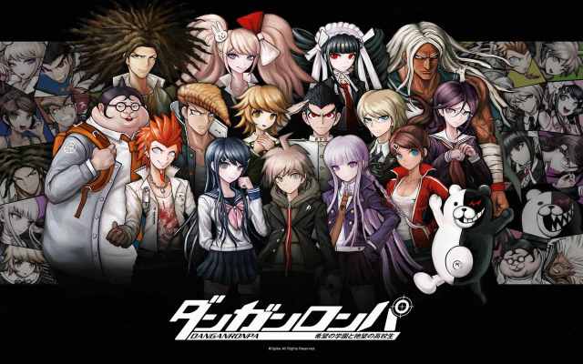 danganronpa japanese key art