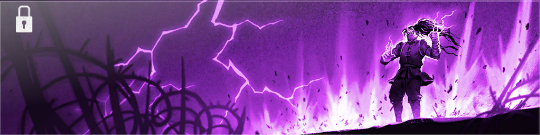 Purple lightning on a Black Ops 6 Calling Card