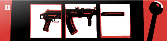 A gun shown on a slot machine on a Black Ops 6 Calling Card