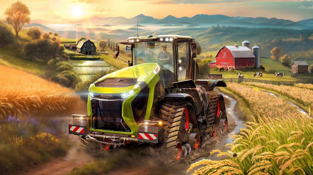 farming sim 25 key art